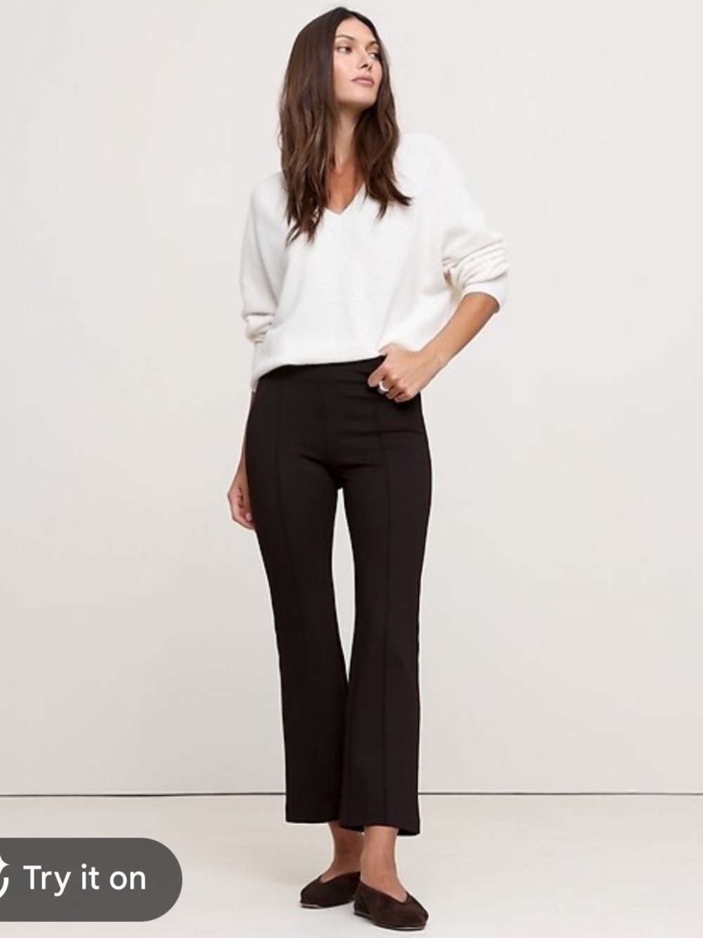 Banana Republic Ponte Crop Everywhere pant